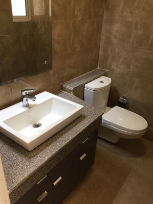 Bathroom in 4 BHK Apartment at Pioneer Park Presidia, Sector 62 – for Rent