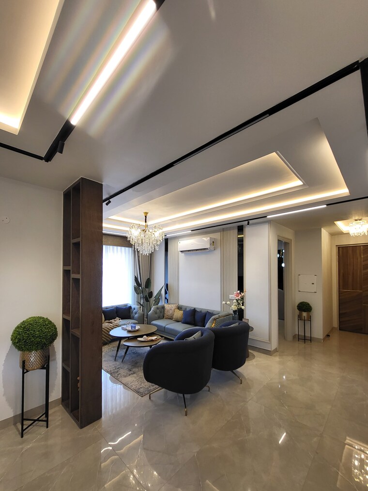 Living Room, urban-the-zirk 3 Bedroom 1750 Sq.Ft. Apartment In Nabha Zirakpur 9307245