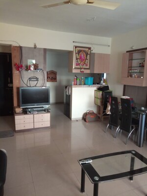 Living Room in 2 BHK Apartment at Motiram Nagar Apartment, Warje – for Rent