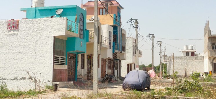 Exterior View, radha-krishna-residency 2 Bedroom 60 Sq.Yd. Independent House In Tilapta Greater Noida 9307278