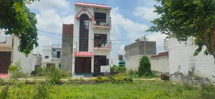 Exterior View, radha-krishna-residency 2 Bedroom 60 Sq.Yd. Independent House In Tilapta Greater Noida 9307278