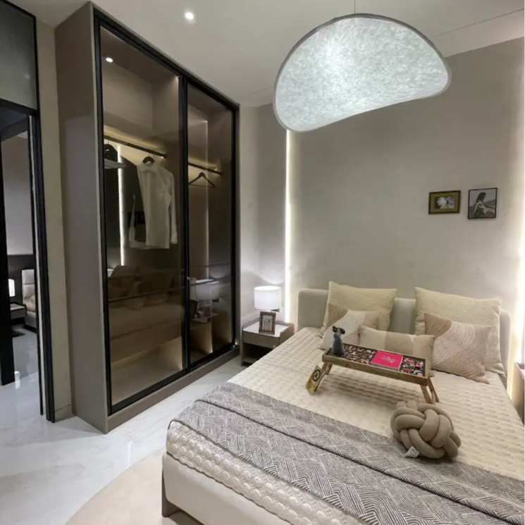 Bedroom, roswalt-raya 2 Bedroom 747 Sq.Ft. Apartment In Wadavali Village Mumbai 9307284