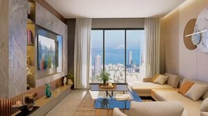 Living Room in 2 BHK Apartment at Indumani Heights, Matunga – for Sale