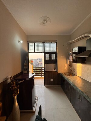 Kitchen in Studio Builder Floor at Sector 52 – for Rent