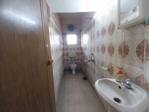 Bathroom in 3 BHK Apartment at Jeet Residency Phase III, Nayabad – for Sale