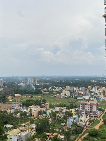 Swimming Pool in 2.5 BHK Apartment at Bhartiya City Nikoo Homes II, Thanisandra Main Road – for Rent