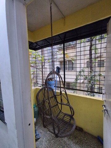 Balcony in 2 BHK Apartment at Nirmiti Landmark, Aundh Road – for Rent