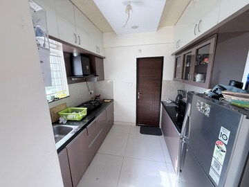 Kitchen in 2 BHK Apartment at My Home Krishe, Financial District – for Rent