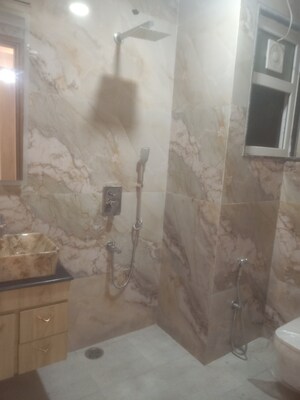 Bathroom in 4 BHK Builder Floor at Chattarpur – for Sale