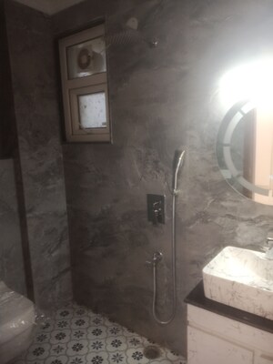 Bathroom in 4 BHK Builder Floor at Chattarpur – for Sale
