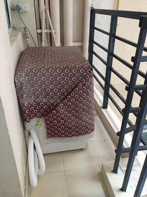 Balcony in 2 BHK Apartment at Gaur City 5th Avenue, Sector 4 Greater Noida – for Rent