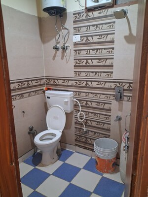 Bathroom in 1 BHK Builder Floor at Palam – for Rent