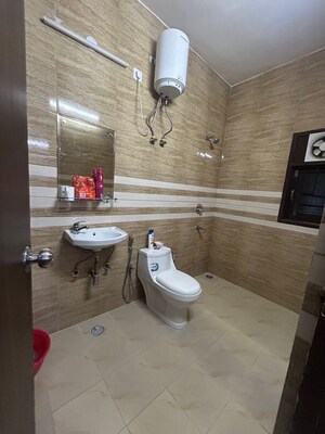 Bathroom in 3 BHK Builder Floor at Green Park – for Rent