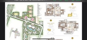 Master Plan in 3 BHK Apartment at Signature Global Cloverdale, Sector 71 – for Sale