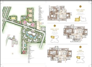 Master Plan in 3 BHK Apartment at Signature Global Cloverdale, Sector 71 – for Sale