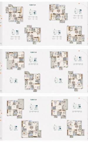 Floor Plan in 3 BHK Apartment at Bariatu – for Sale