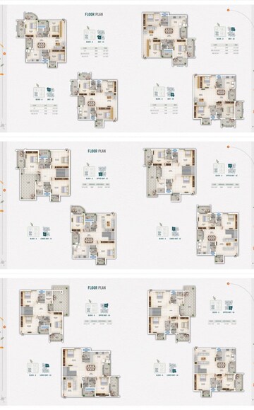 Floor Plan in 3 BHK Apartment at Bariatu – for Sale