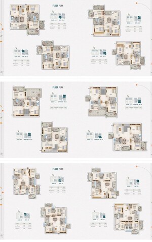 Floor Plan in 3 BHK Apartment at Bariatu – for Sale