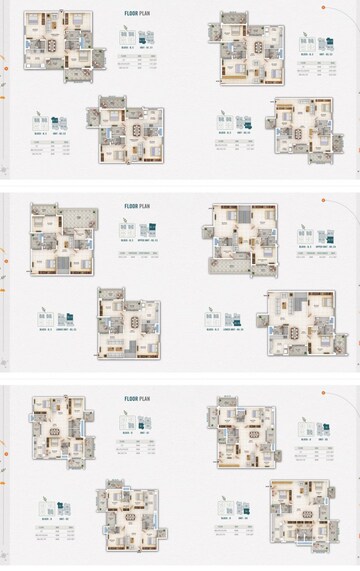 Floor Plan in 3 BHK Apartment at Bariatu – for Sale