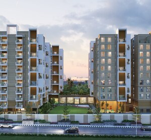3 BHK Apartment – Exterior View View at Bariatu - for Sale
