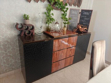 Living Room in 3 BHK Apartment at Adani M2K Oyster Grande, Sector 102 – for Sale