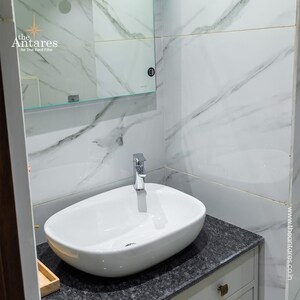 Bathroom in 3 BHK Villa at HLP Palmillas, Vip Road – for Rent