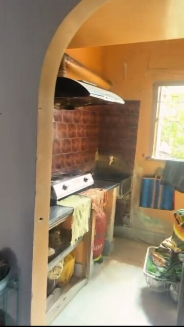 Kitchen in 3 BHK Apartment at Sulekha Shanti Apartment, Dum Dum – for Sale