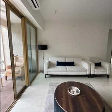 Kitchen in 3 BHK Apartment at Hill View Chembur, Govandi – for Sale
