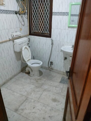 Bathroom in 2 BHK Builder Floor at Savitri Nagar – for Rent
