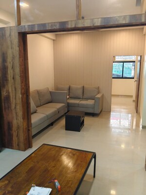 Living Room in 1 BHK Apartment at Khar West – for Rent