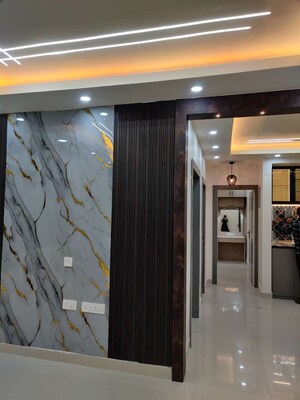 Building Lobby in 3 BHK Apartment at DTC Southern Heights, Joka – for Rent