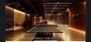 Staircase in 4 BHK Apartment at Signature Global Cloverdale, Sector 71 – for Sale