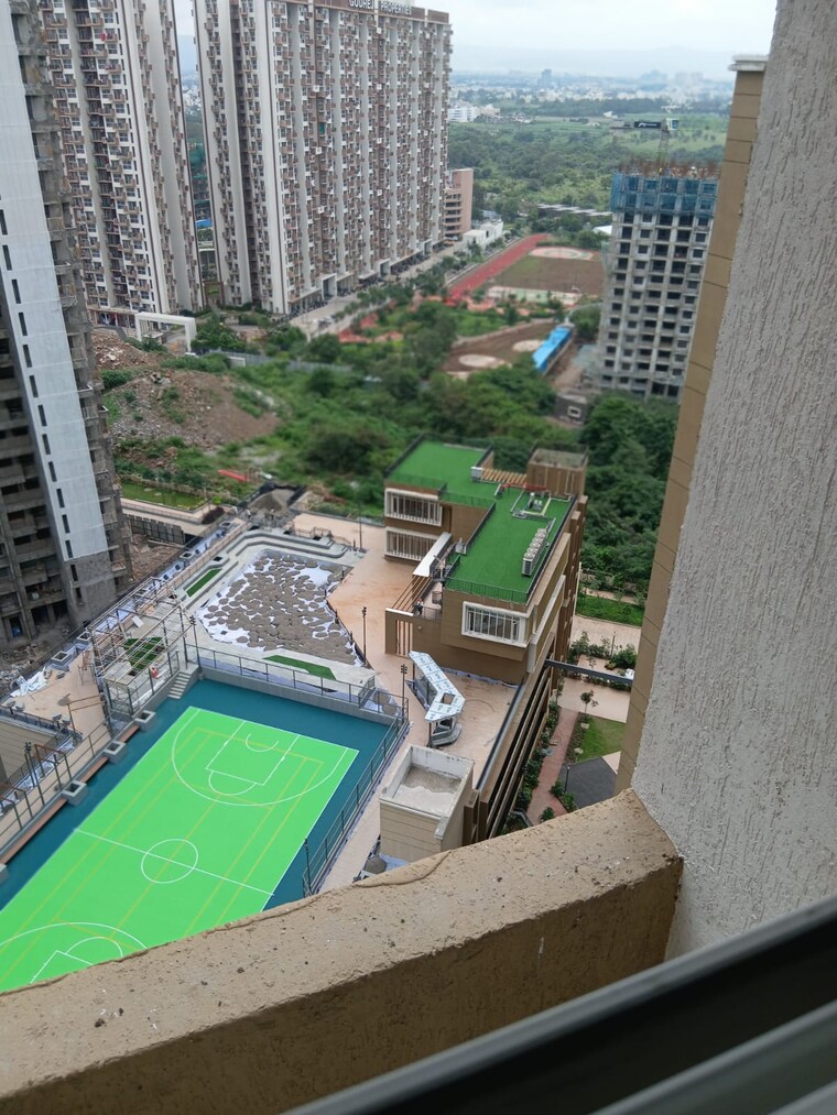 Balcony, kharadi 3 Bedroom 1200 Sq.Ft. Apartment In Kharadi Pune 9307600