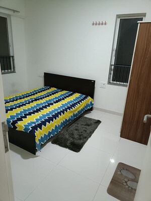Bedroom in 2 BHK Apartment at Godrej 24, Hinjewadi – for Rent