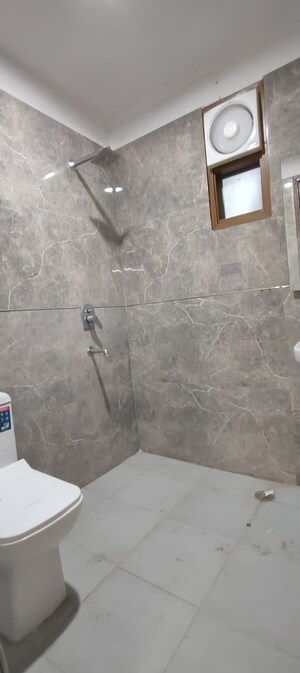 Bathroom in 3 BHK Builder Floor at Chattarpur – for Rent