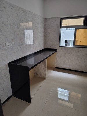 Kitchen in 3 BHK Apartment at Nextera Ketan CHS, Tembhi Naka – for Rent