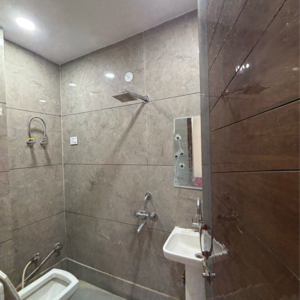 Bathroom in 2 BHK Builder Floor at Uttam Nagar – for Rent