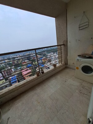 Balcony in 4 BHK Apartment at Merlin Cambridge, Tollygunge – for Rent