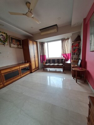 Living Room in 4 BHK Apartment at Merlin Cambridge, Tollygunge – for Rent