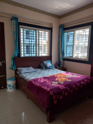 Bedroom in 3 BHK Apartment at Bahu Bazar – for Sale