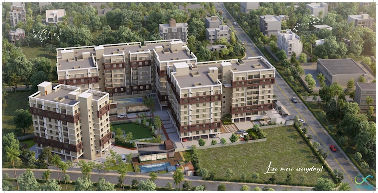 Exterior View, matigara 3 Bedroom 1470 Sq.Ft. Apartment In Matigara Siliguri 9307712