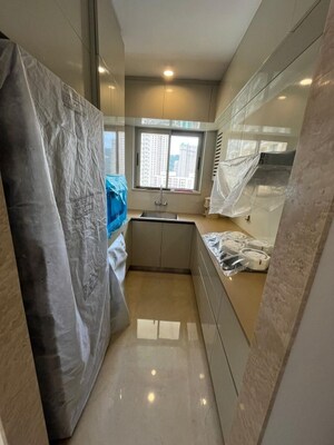 Kitchen in 1 BHK Apartment at Hiranandani Highland, Powai – for Rent