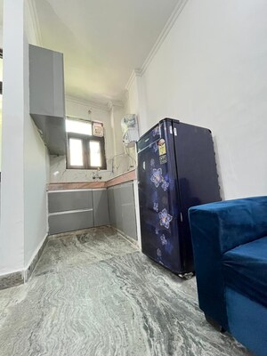 Kitchen in 1 BHK Builder Floor at Saket – for Rent