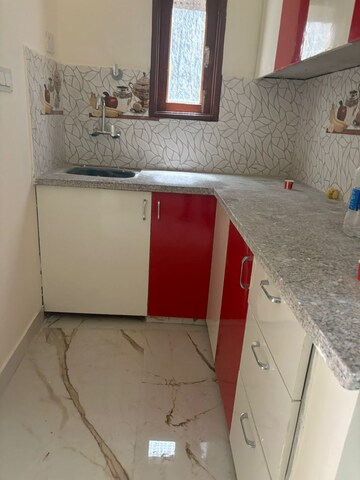 Kitchen in 1 BHK Builder Floor at Saket – for Rent