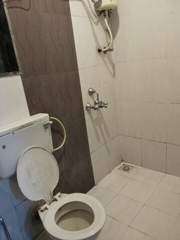 Bathroom in 2 BHK Apartment at New Vegas Plaza, Owale – for Rent