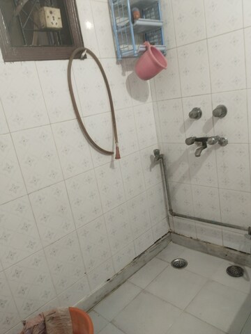 Bathroom in 2 BHK Builder Floor at Savitri Nagar – for Rent