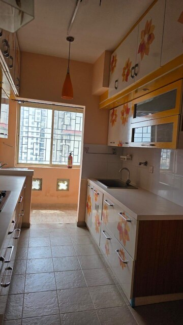 Kitchen in 2.5 BHK Apartment at DLF Westend Heights New Town, Akshayanagar – for Sale