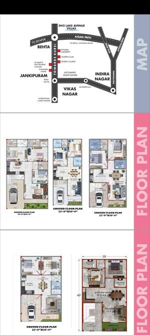 Floor Plan in  Plot at Faizabad Road – for Sale