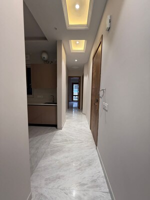 Building Lobby in 3 BHK Builder Floor at East Of Kailash – for Rent