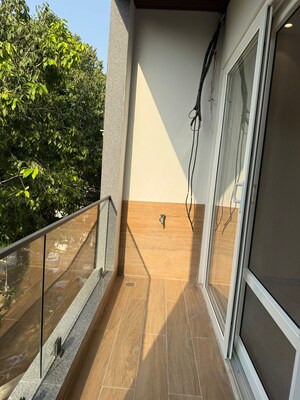 Balcony in 3 BHK Builder Floor at East Of Kailash – for Rent